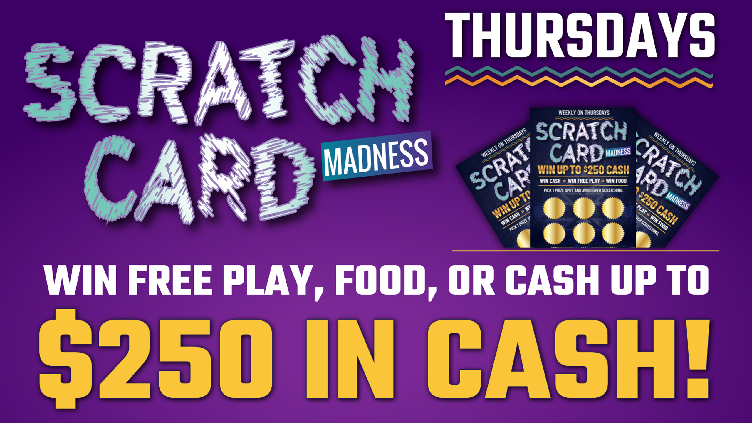 scratch card promotion at wanaaha casino in bishop