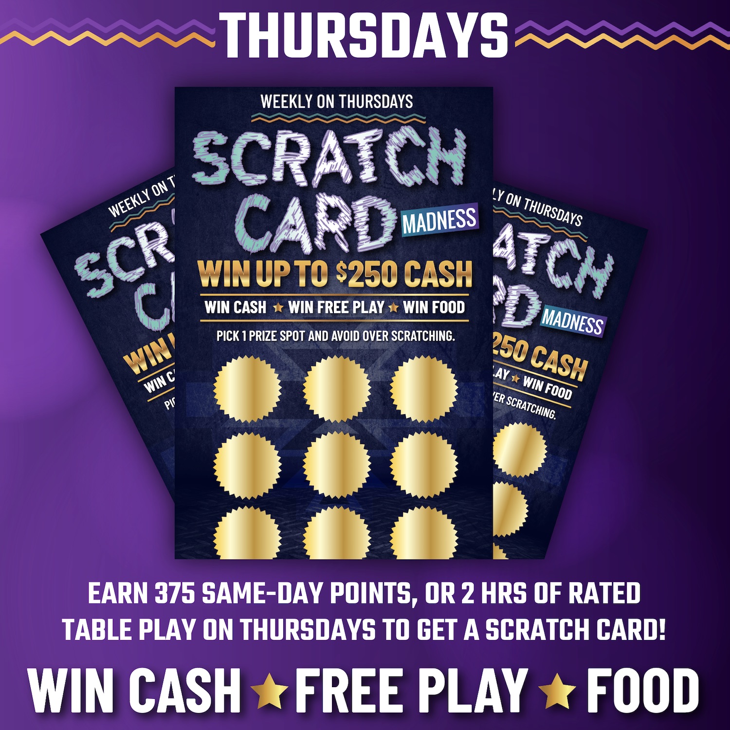 scratch card promotion at wanaaha casino